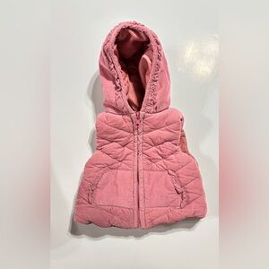 Aspen Pink Quilted Kids Vest